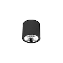 Downlight APOLLO MIDI rund, omskiftelig, facetteret IP20, pulverlakeret, sort 