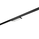 3-faset spot BALI MINI DA-WB 96�/83� DALI-2 - 29.4CM drejelig, DALI styrbar, med linseoptik IP20, sort mat d�mpbar