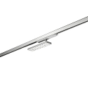 3-faset spot BALI MINI-S DA 25�/25� DALI-2 - 29.4CM svingbar, drejelig, DALI styrbar, med linseoptik IP20, s�lv mat d�mpbar