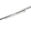 3-faset spot BALI MAXI AS 75�/76� DALI-2 - 88CM drejelig, DALI styrbar, med linseoptik IP20, s�lv mat d�mpbar