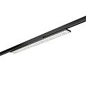 3-faset spot BALI MAXI AS 75�/76� DALI-2 - 88CM drejelig, DALI styrbar, med linseoptik IP20, sort mat d�mpbar