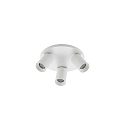 Loftlampe TAGES 3-flammer, rund GU10 IP20, hvid mat d�mpbar