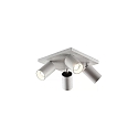 Loftlampe TAGES 4-flammer, firkantet GU10 IP20, hvid mat d�mpbar