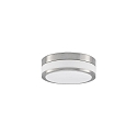 wall and ceiling luminaire EREVAN � 28CM 2 flames E27 IP44, nickel matt dimmable