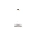 Pendel TIM � 40CM up / down, med diffuser E27 IP20, nikkel mat d�mpbar