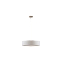 Pendel TIM � 50CM up / down, med diffuser E27 IP20, nikkel mat d�mpbar