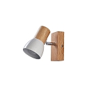 V�g- og Loftlampe ELTASSO 1-flamme, justerbar E14 IP20, tr� lys d�mpbar