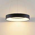 Brumberg Pendel GEORGA 2CCT DIM CCT Switch, ringform IP20, sort mat d�mpbar