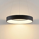 Brumberg pendant luminaire GEORGA 2CCT CCT Switch, ring shape IP20, black matt dimmable
