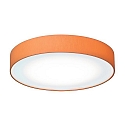 Loftlampe E27 IP20, opal hvid, orange d�mpbar