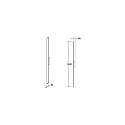 Brumberg outdoor wall luminaire RICO indirect, switchable IP65, powder coated, graphite grey 