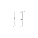 Brumberg outdoor wall luminaire RICO indirect, switchable IP65, powder coated, graphite grey 