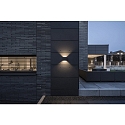 Brumberg Udendørs wall luminaire MARIBO up / down, justerbar IP54, grafit 