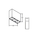 Brumberg Udendørs wall luminaire MARIBO up / down, justerbar IP54, grafit 