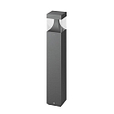 P�lelampe MEDUSA rund, omskiftelig LED IP54, grafit 