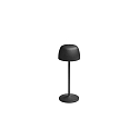 Batteri bordlampe ROSS IP54, sort d�mpbar