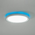 Brumberg Colour ring set (3pc.) for surface luminaire SUNNY (BRUM-12208073) - changes indirect light from white to coloured light, blue