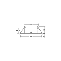 Brumberg Ring � 11CM / � 6.8CM, chrom mat