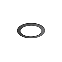 ring MUNA MAXI round, black matt