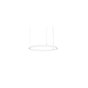 pendant luminaire ANDROS IN/OUT � 800CM DALI controllable IP20, powder coated, white matt dimmable
