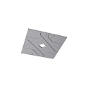 Akustisk element SILENTIUM (STRUCTURE) 89.5CM firkantet, symmetrisk, lysegr�