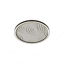acoustical element SILENTIUM (STRUCTURE) FOR BIRO40 / 3.5CM / 100CM round, beige