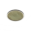 acoustical element SILENTIUM (STRUCTURE) FOR BIRO40 / 3.5CM / 120CM round, sage green