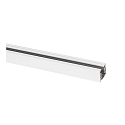 3-faset skinne, 200cm hvid