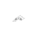Brumberg 3-faset hj�rnestik, s�lv