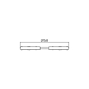 Brumberg flex stik PEPA HIGH + FLAT elektrisk, sort