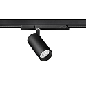Skinne spot TRAXX MINI rund, drejelig, omskiftelig LED IP20, sort 