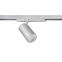 Skinne spot TRAXX MAXI rund, drejelig, omskiftelig LED IP20, s�lv 