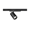 3-phase spot TRAXX MAXI round, rotatable IP20, black dimmable