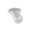 Spot TRAXX MINI rund, svingbar, drejelig, omskiftelig LED IP20, hvid 