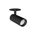 Spot TRAXX MICRO rund, svingbar, drejelig, omskiftelig LED IP20, sort 