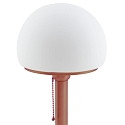 Bordlampe RETRO med trk-koblingskde E27 IP20, mat, opal, antik 