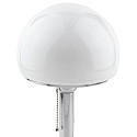Busch Bordlampe RETRO med trk-koblingskde E27 IP20, chrom, blank, klar, opal 