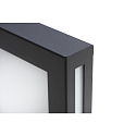 CMD Creative Metalldesign Udend�rs wall luminaire 22 x 22 firkantet, med bev�gelsesdetektor IP44, antracit 