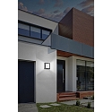 CMD Creative Metalldesign Udend�rs wall luminaire 22 x 22 firkantet, med bev�gelsesdetektor IP44, antracit 