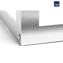  Outdoor LED wall luminaire AQUA LEGENDO, IP44, 12W 3000K 1200lm, stainless steel / opal glass, brushed
