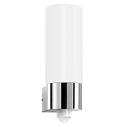 Udend�rs wall luminaire AQUA WALL cylindrisk E27 IP44, rustfrit st�l b�rstet