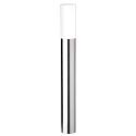 Udend�rs stativlampe AQUA PAULO 90CM stor, cylindrisk E27 IP44, rustfrit st�l b�rstet
