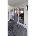 CMD Creative Metalldesign Udend�rs wall luminaire AQUA QUADRAT firkantet, buet E27 IP44, antracit
