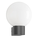 Udend�rs wall luminaire AQUA BALL rund E27 IP44, antracit 