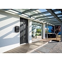 CMD Creative Metalldesign Postkasse lukket, med l�s, buet, antracit