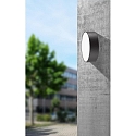 Outdoor LED wall or ceiling luminaire, IP65, round, anthracite, � 25cm
