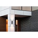 CMD Creative Metalldesign Udend�rs wall luminaire 20CM up / down, h�j IP65, antracit 