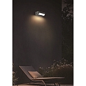 CMD Creative Metalldesign Udend�rs wall luminaire 355� ROTATION justerbar IP65, antracit