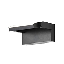 CMD Creative Metalldesign Udend�rs wall luminaire CCT Switch, vipbar IP54, antracit