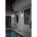 CMD Creative Metalldesign Udend�rs wall luminaire CCT Switch, vipbar IP54, antracit